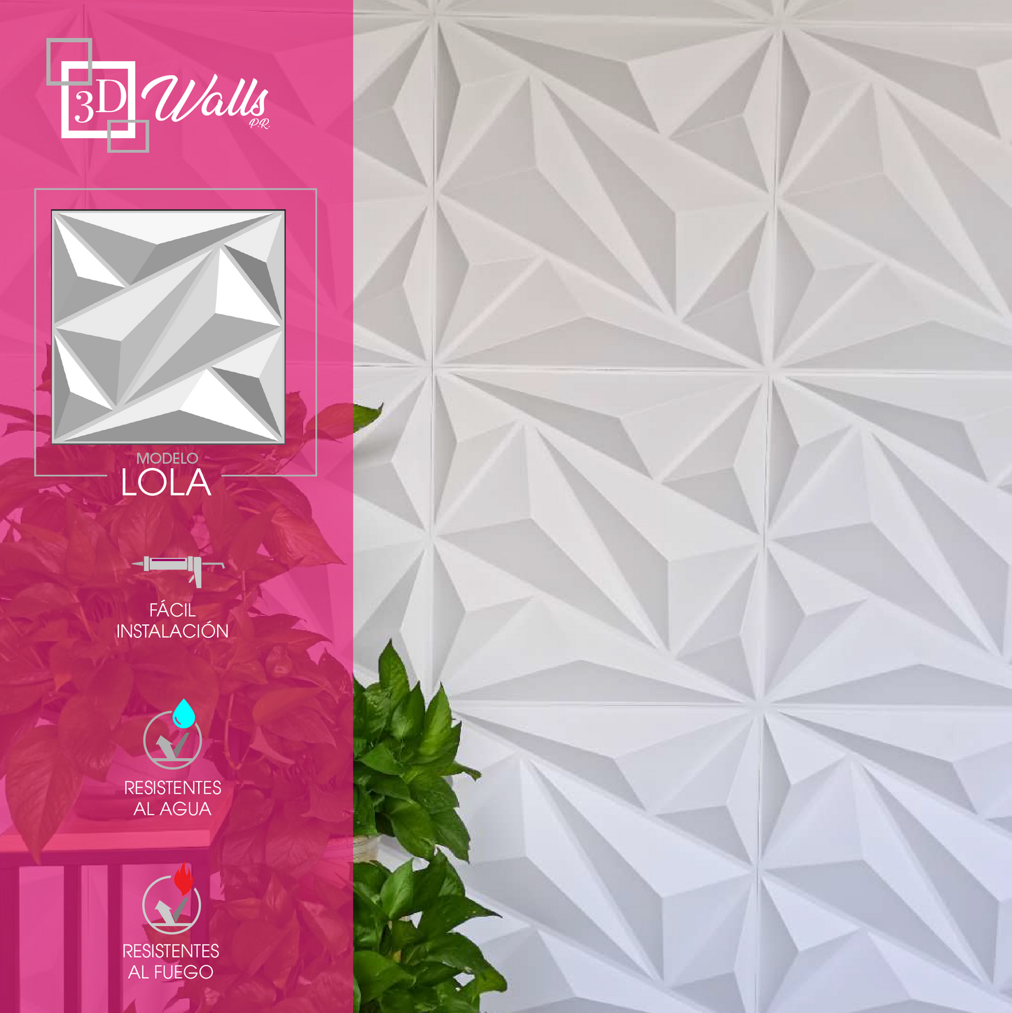 Modelo Lola 3D Walls PR