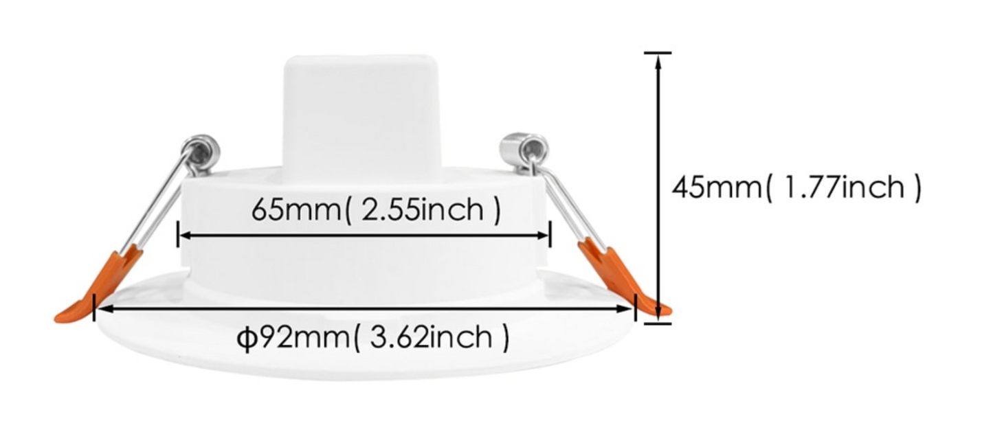 RGB Spotlights Remote Control 7W