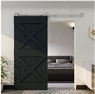 4 ft. Stainless Steel Barn Door Riel (WOOD DOORS ONLY)